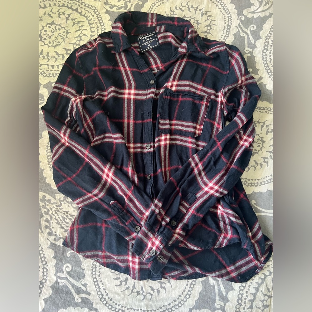 abercrombie & fitch flannel